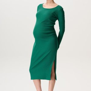NOPPIES – Abito Premaman a costine verde