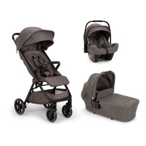 NUNA – Trio TRVL LX Thunder con navicella Lytl e seggiolino auto Pipa Next