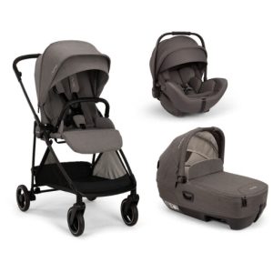 NUNA – Trio IXXA Next Thunder con navicella Cari e seggiolino auto Arra Flex